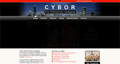 Desktop Screenshot of cyborfireprotection.com